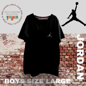 Jordan boys T-Shirt Black and Gray
